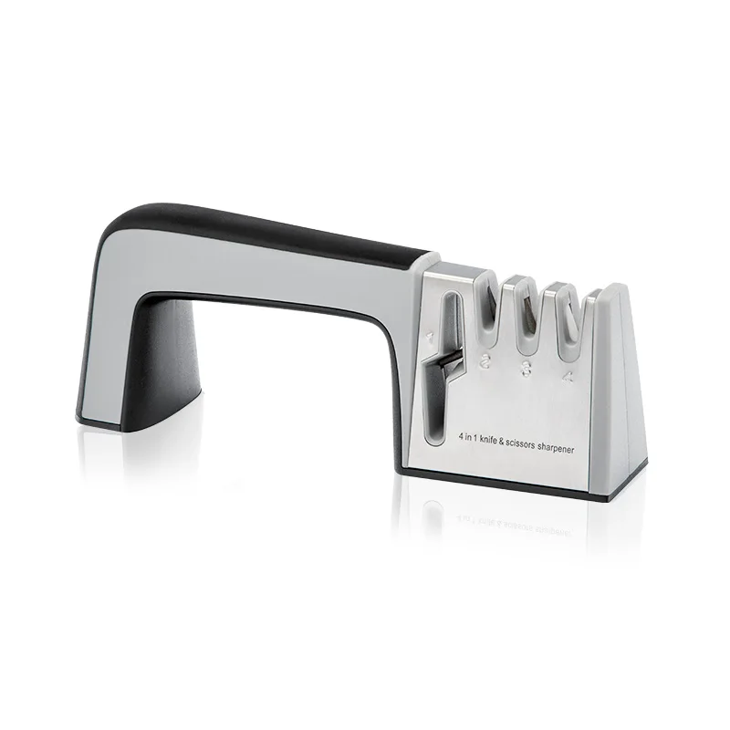 Professional kitchen 4 stages knife and scissors sharpener