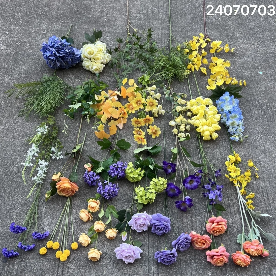 Arch Artificial Rose Blue Yellow Wedding DIY Party  Garden Balcony Patio Event Decoration Artificial Arch Decoration Flower