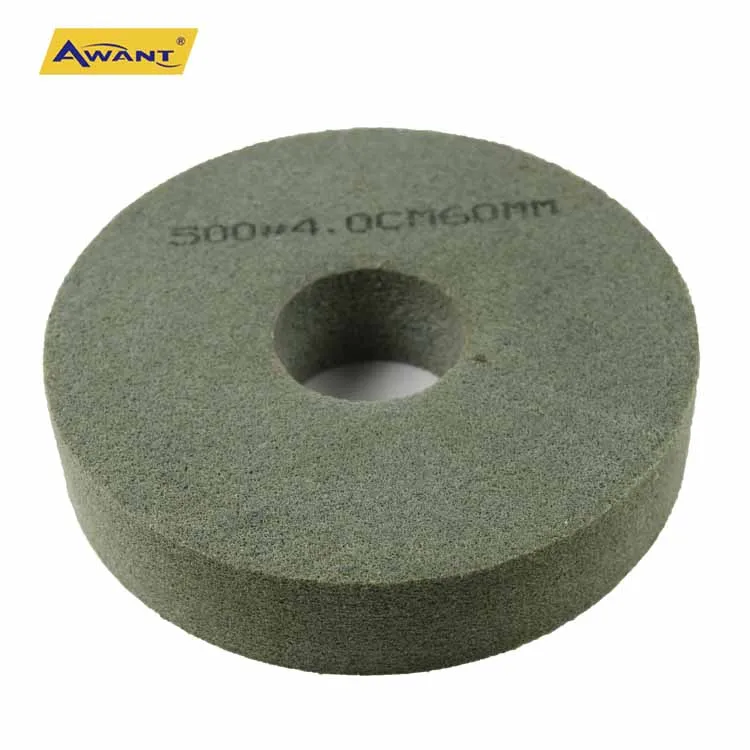 Non Woven Polishing Wheel 500 grit 8 inch Green for Metal Stainless Steel Cast Iron Alloy