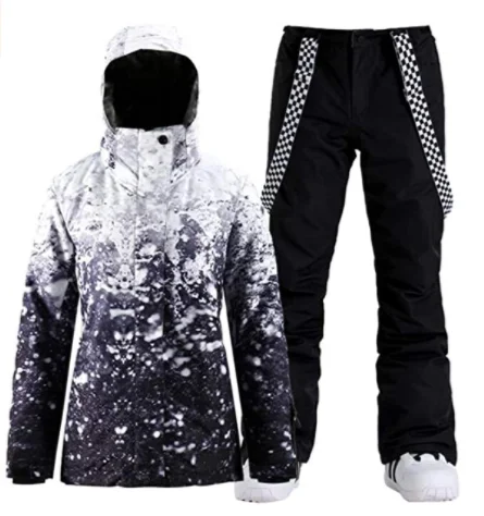 New Style Fashionable Waterproof Warm Winter Skiing Suits Snowboard Snowsuits Jacket Sets Women or Men