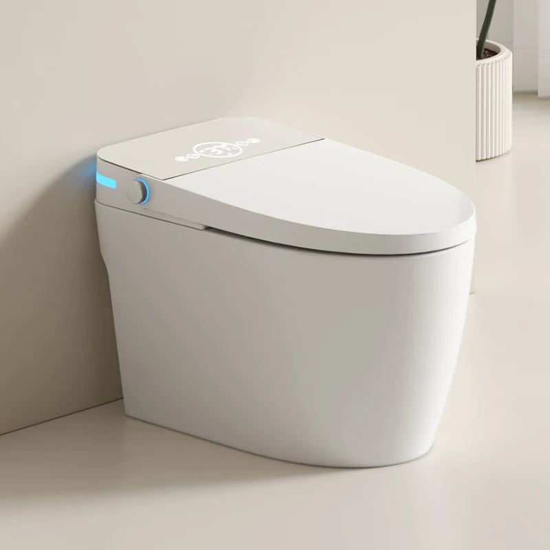 New Design Automatic Ceramic Bathroom Electric Smart Wc Toilet Bowl Bidet Intelligent With Remote Control