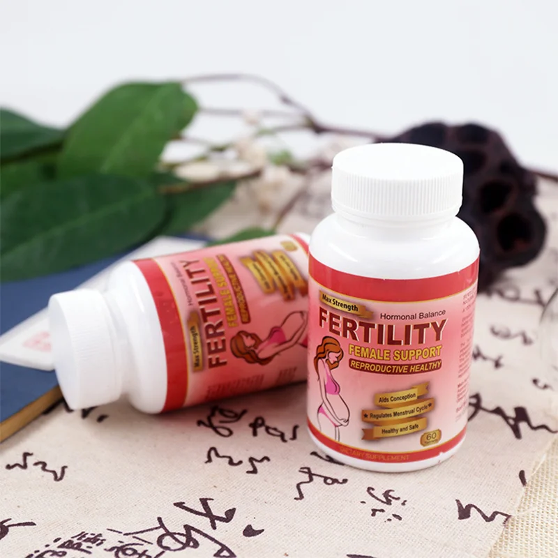 Female Fertility Tablet Organic Cleaning Womb Herbs Pills Detox Fertility Capsule For Women Having Baby