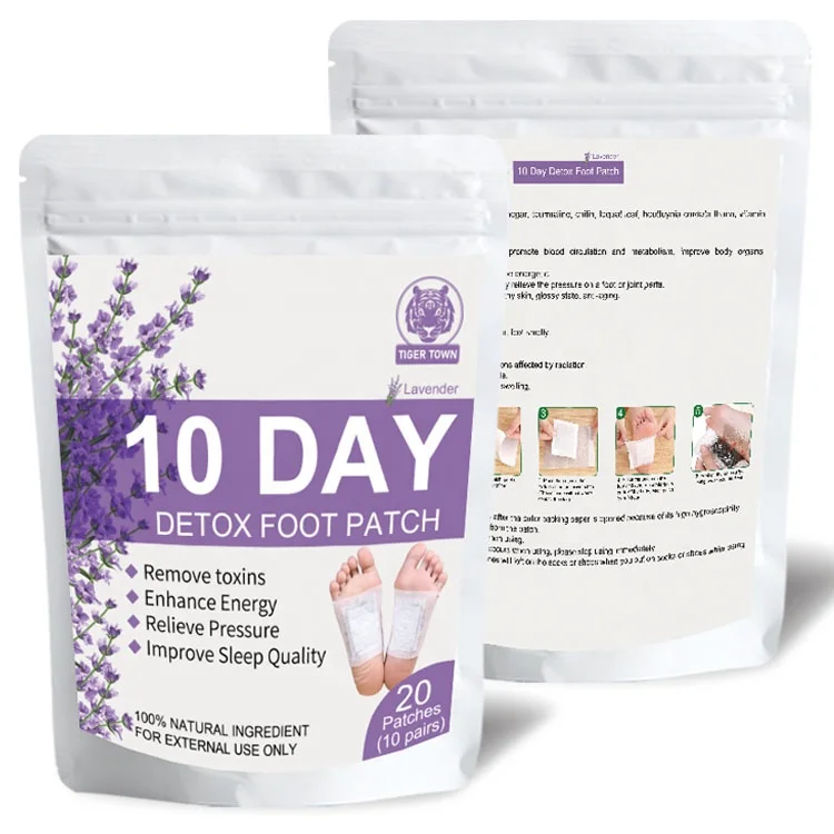 Korea 2 In1 Detox Foot Pads Beauty Slim Patch Best Seller Rose Detox Foot Patch