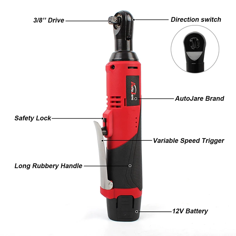 
Autojare 16.8V electric ratchet wrench set MOQ 1 Sets USA free shipping 