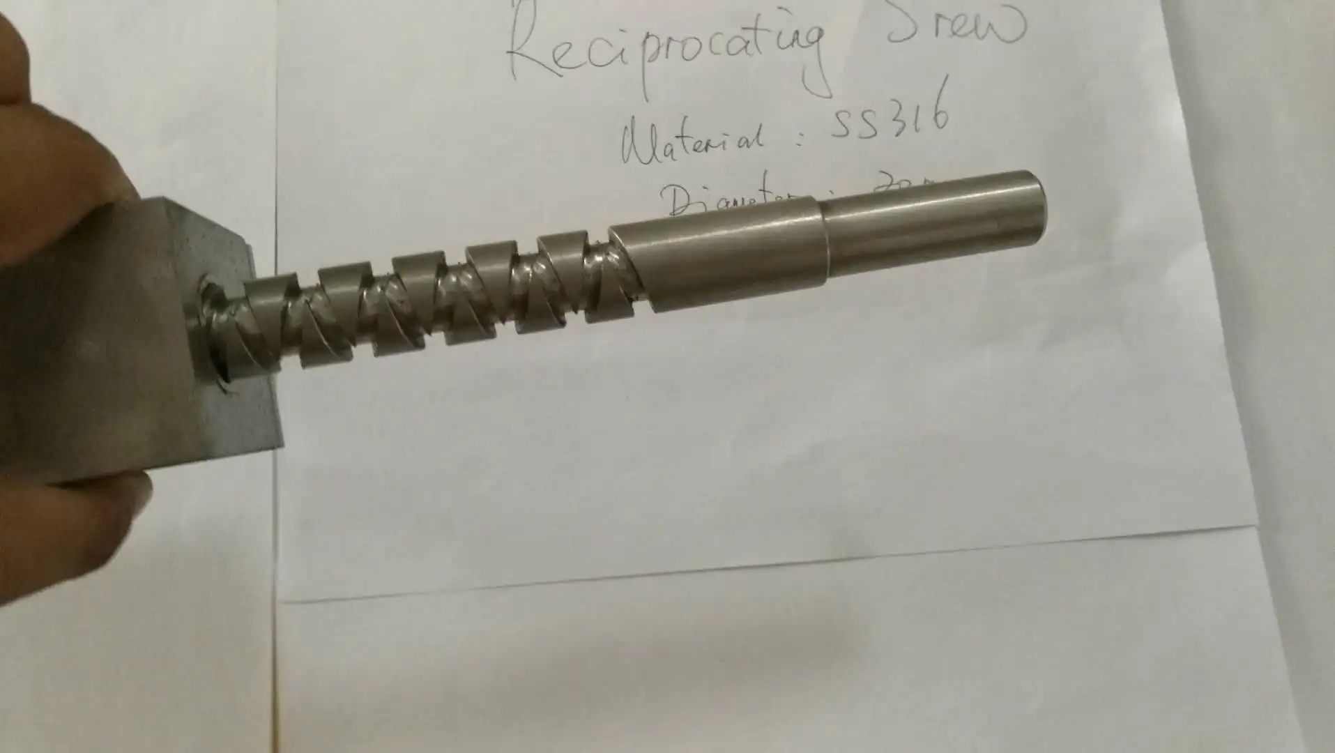 MMS customized non-standard high precision reciprocating screw with fast speed