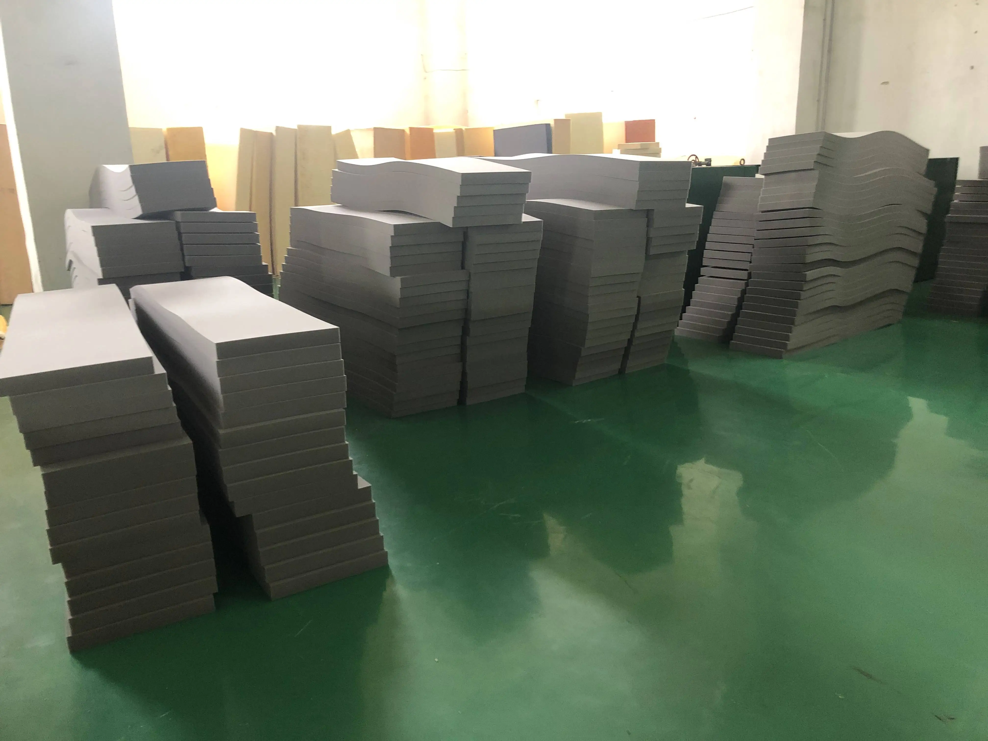 Sofa bed high density upholstery polyurethane foam sheet foam board thickness 1inch 2 inch 3 inch pu foam for sofa making