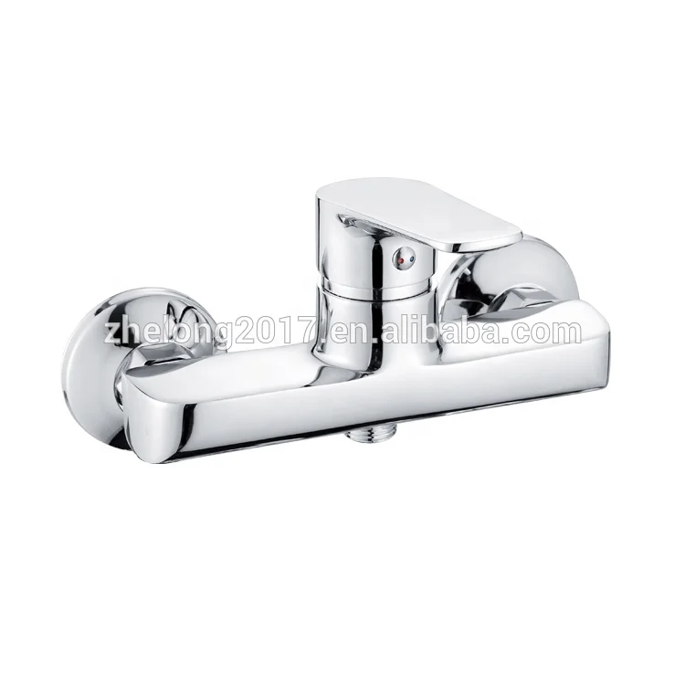 Chrome Single Handle Concealed Shower Valve, Tub Ceramic Thermostatic in-Wall Mixer Valve