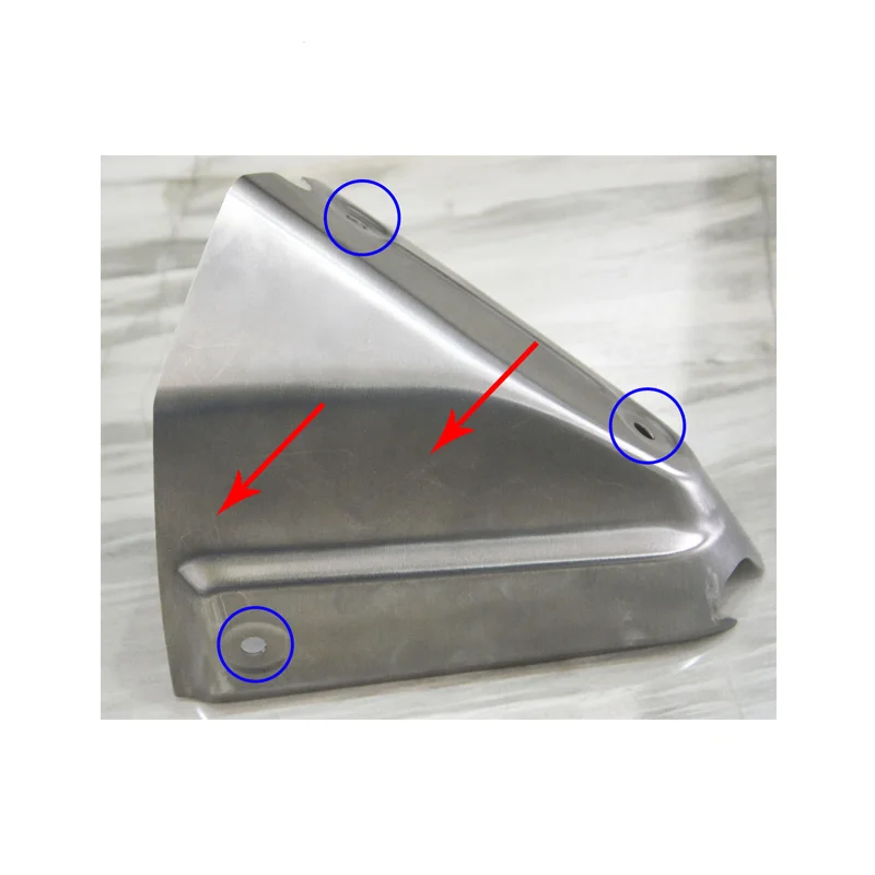 Autoclave dry prepreg carbon fiber Exhaust Cover for Ducati Xdiavel 2016