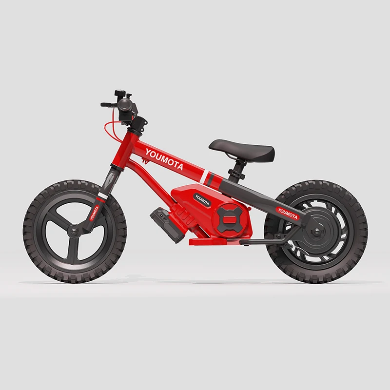 2024 Christmas Gift Balance Bike for Park Riding Birthday Gift for Girl Boy 12Inch 16Inch Electric Balance Bike 100-150W Motor