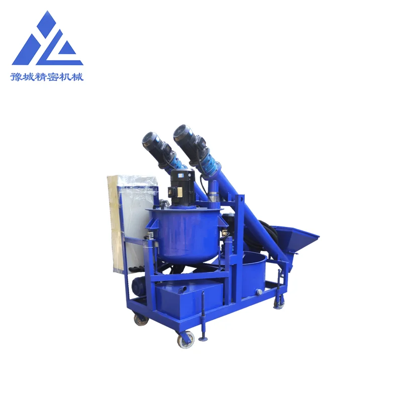 Portable high-speed high-shear cement bentonite slurry mixer grout mixing station with automatic control system