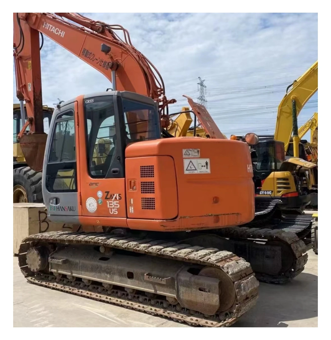 Экскаватор Hitachi ZX135 маленький 13-тонный японский Zaxis 130 экскаватор б/у ZX30uS основные компоненты двигателя мотор-насос