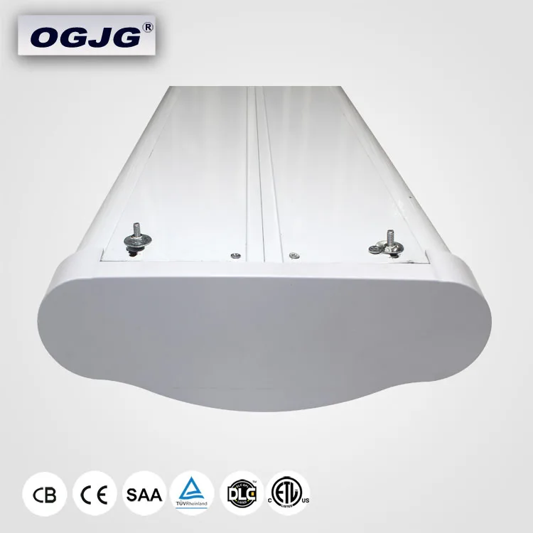 OGJG 600mm 1200mm 1500mm led batten commercial motion sensor hanging linear lights for workshop warehouse