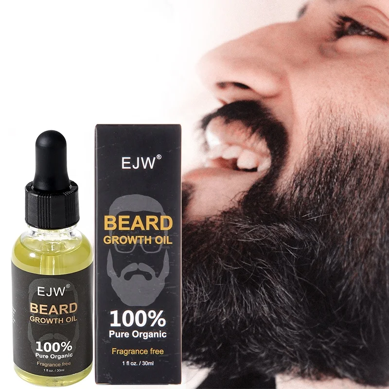 OEM/ODM Organic Beards Grooming Moisturizing Nourishing Beard Oil Men Hair Beard Growth Oil