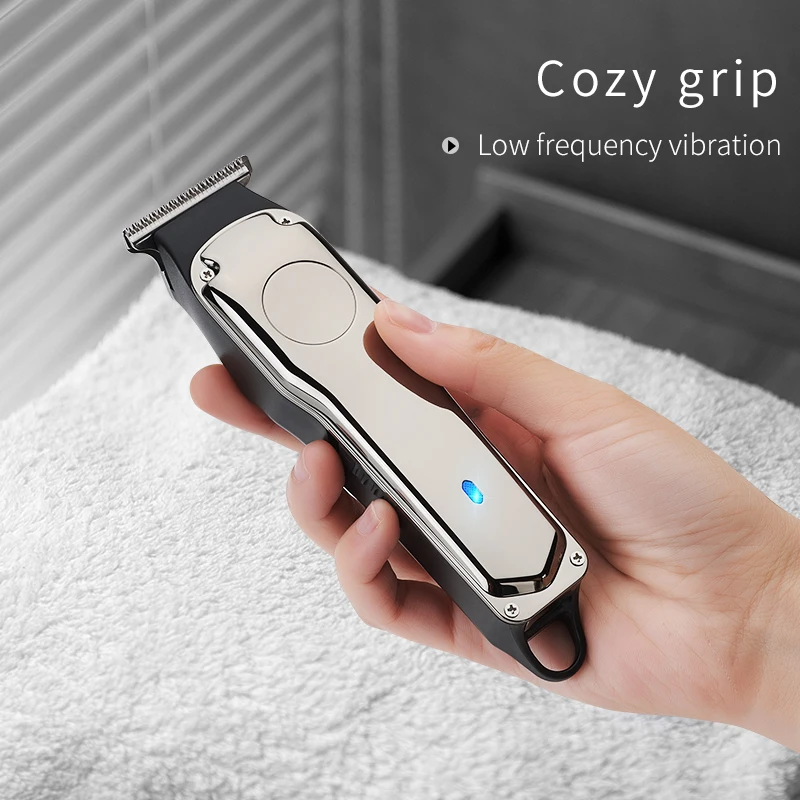 2021 Electric Rechargeable Cordless Hair Trimmer Professional Hair Clipper