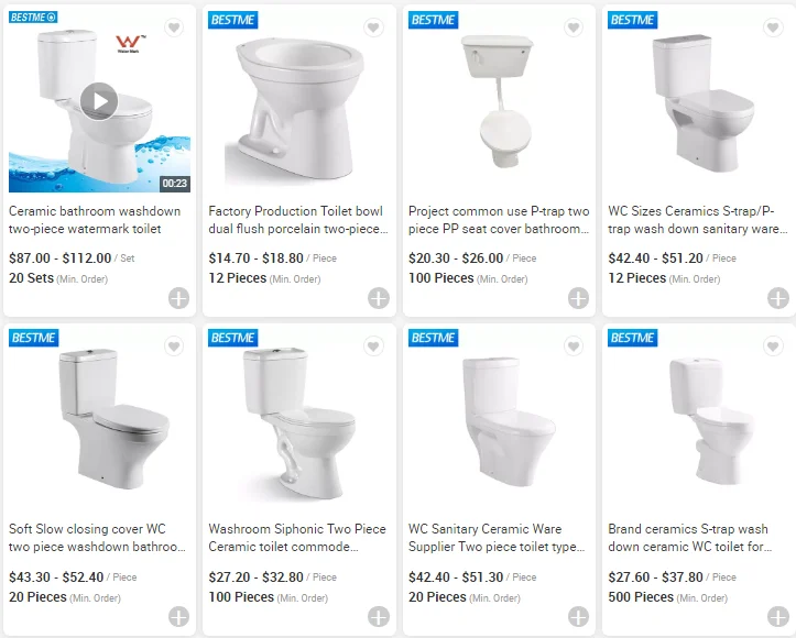 Siphonic Two Piece Ceramic toilet commode combination toilet.png
