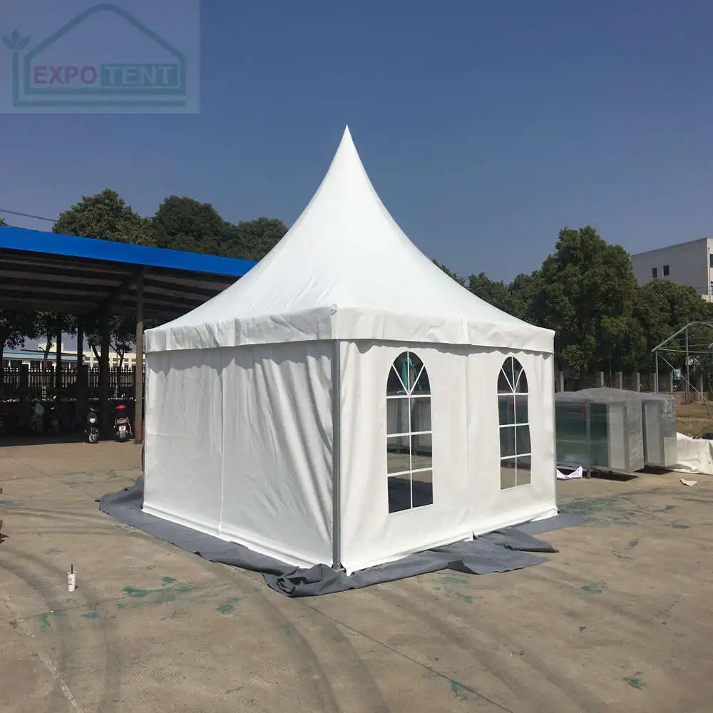 PVC Pagoda Wedding Party Tent Canopy Tent Custom Exhibition Pagoda Tent Outdoor Sport Activities
