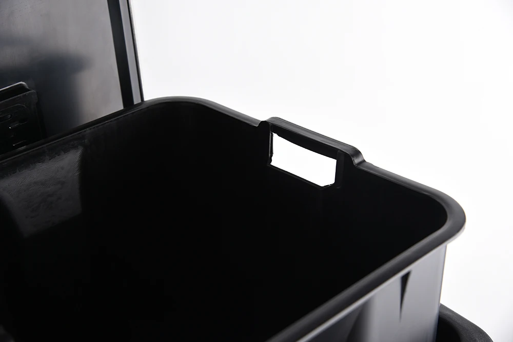 Dual Step Trash Can  Recycle Stainless Steel Lid and Bin Body  Handle Includes 2 x 8 Gallon (30L)recycle bins
