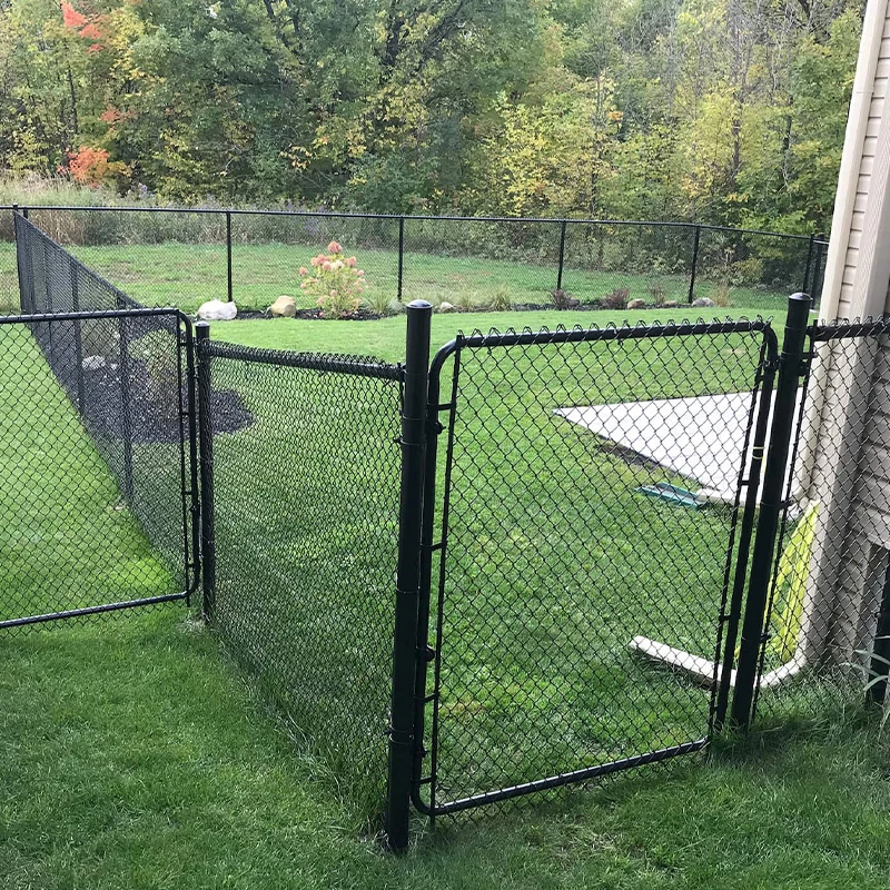 Batting Cage Chain Link Fence Wire Mesh Chain Fence Link Black Chain Link Fence Roll 50ft