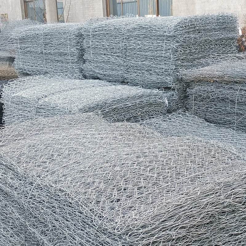 gabion baskets galvanized wire zinc coated Professional Factory Hexagonal Gabion Mesh Galvanized Gabion Box
