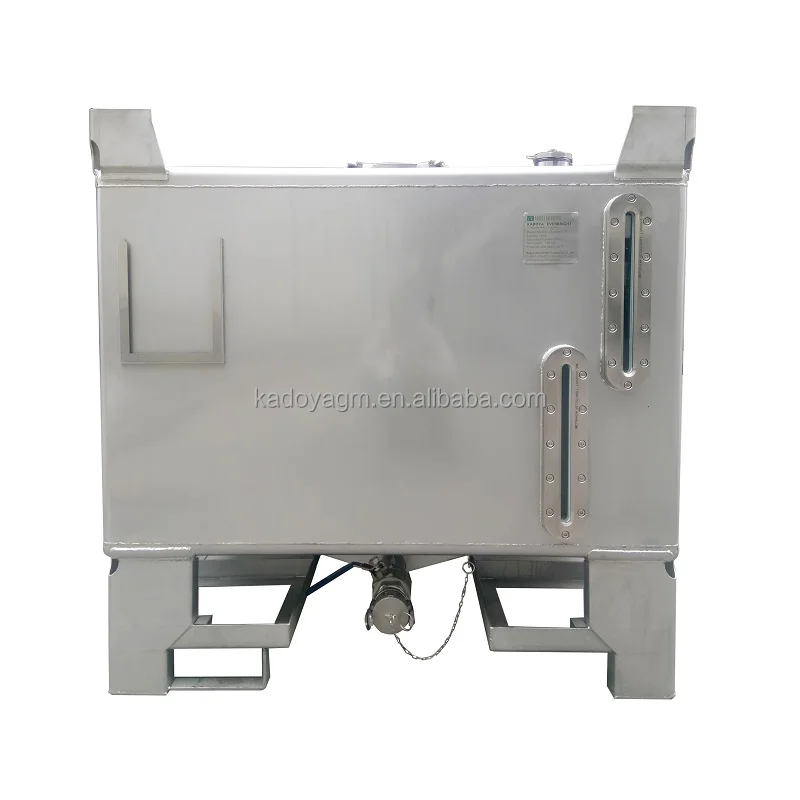 2000L stainless steel fuel storage ibc tote tank