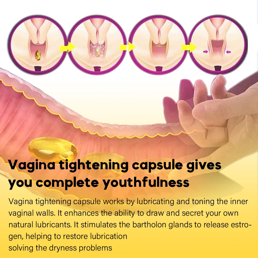 Customized OEM Yoni Moisturizer Intimate Nourishment Natural Herbs Extraction Virgin Again Pills Vaginal Tightening Capsule