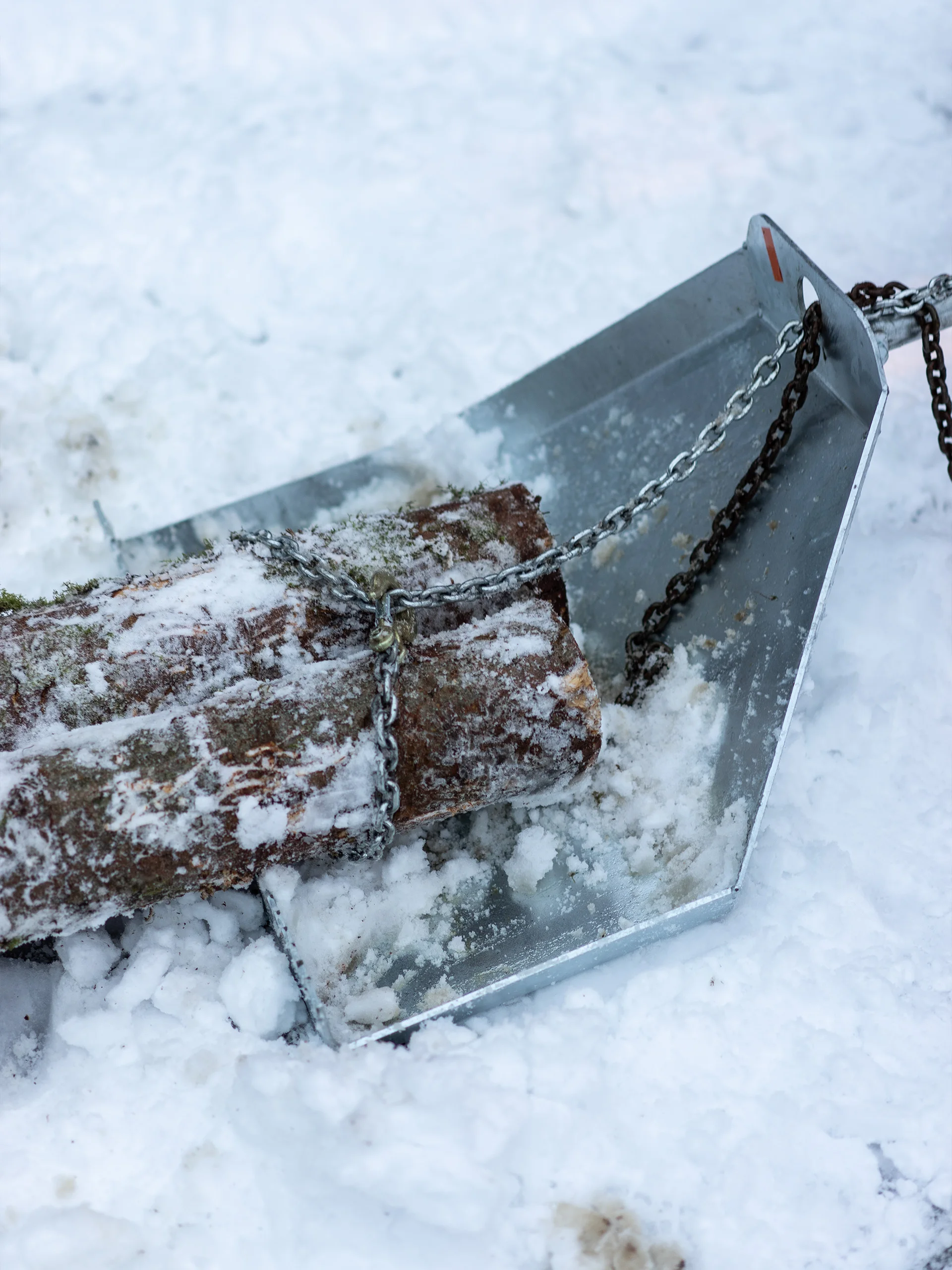 2022 atv log transport trailer metal sheet attachments skidding plate for timber skidding transportation