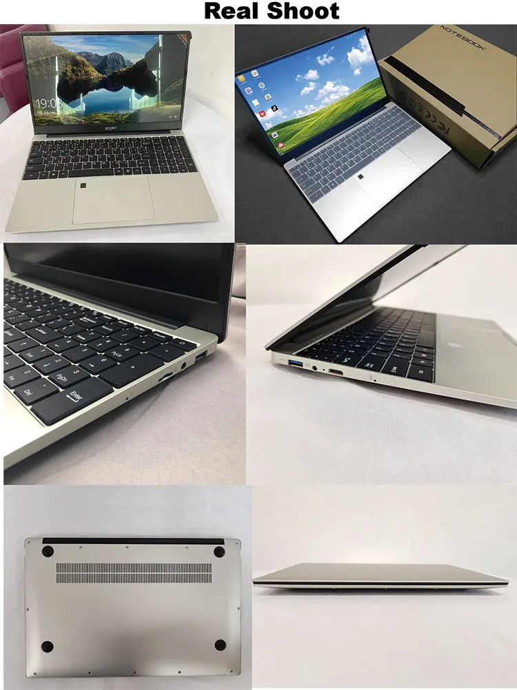 Best Quality 15.6 inch 1080P IPS R5 Ddr4 8gb 512gb Amd 7 2500U 4.1Ghz Metal Gaming Notebook Laptop