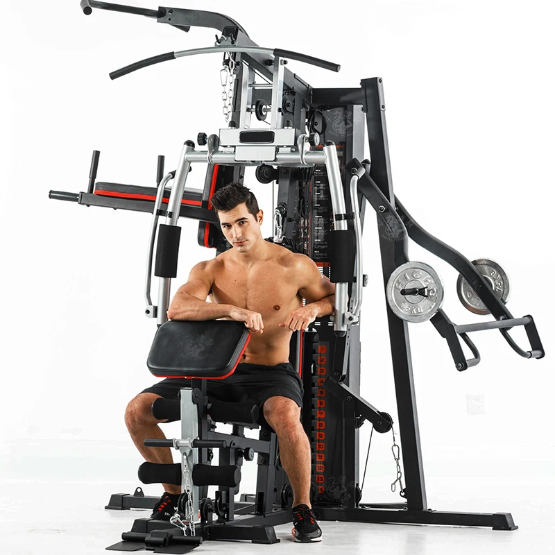 Douli multi-function comprehensive strength training machine three station multi gym