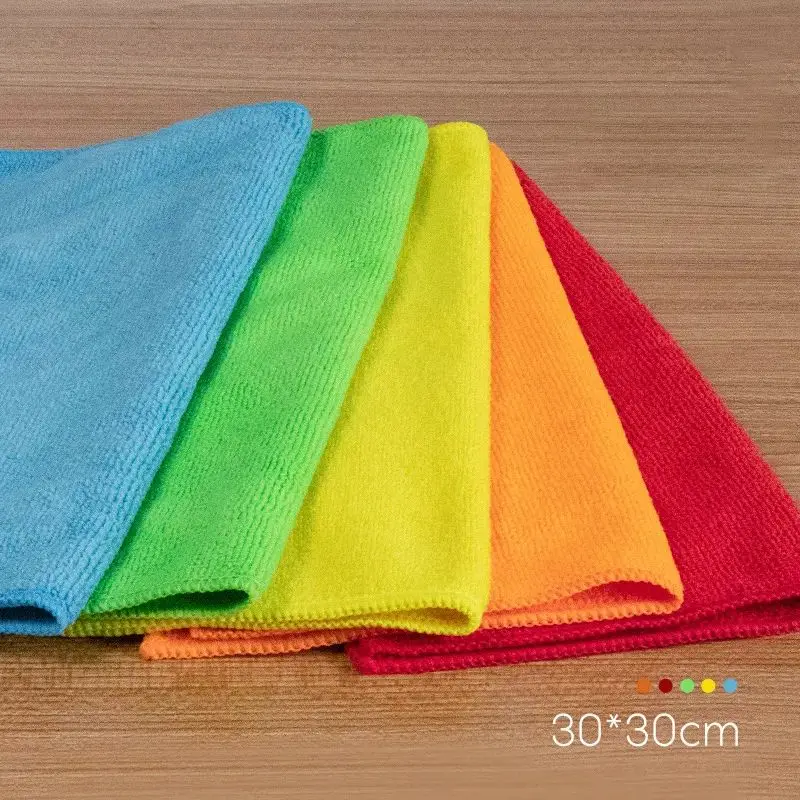 Customizable Microfiber Household Cleaning Towel Premium Microfiber Cloth for Effective Cleaning