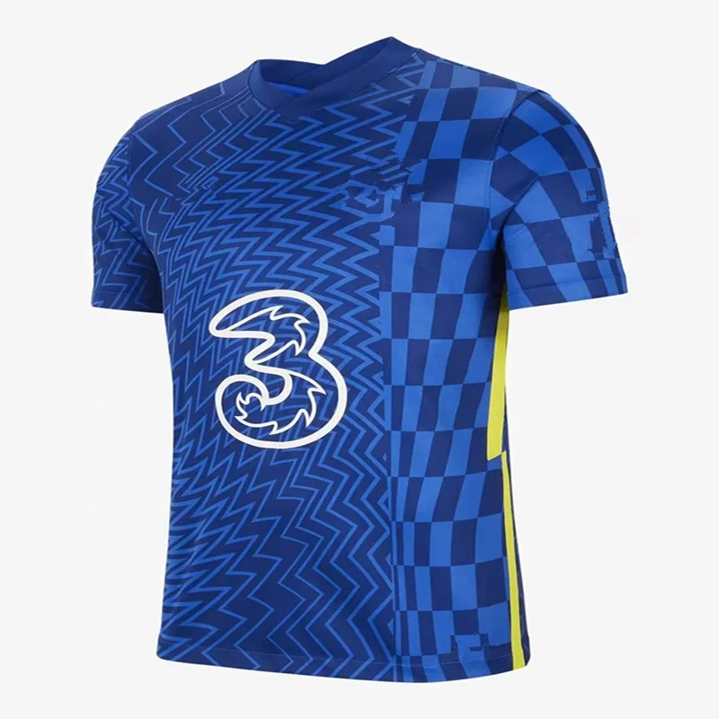 2021, новый сезон 2022, Футбольная форма, тайская Качественная мужская футбольная майка, Детская футболка, Женская майка