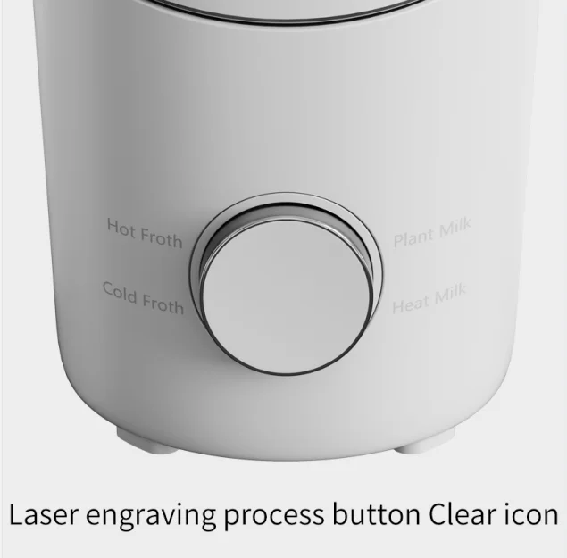 Automatic Kitchen Family Office One-button Milk Steamer Heating  and Milk Frother Electric Milk Steamer