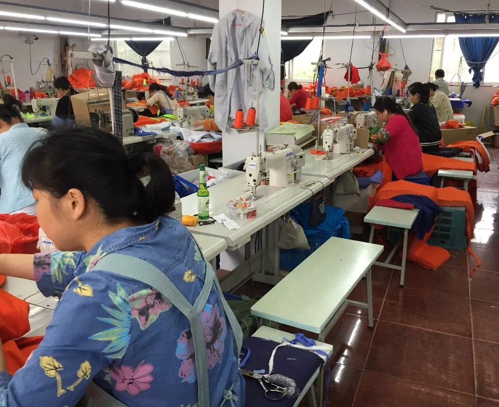 Safety Uniform Workwear Marine Coveralls Work Blue Orange Reflective Tape FR Cotton Fire Retardant Coverall