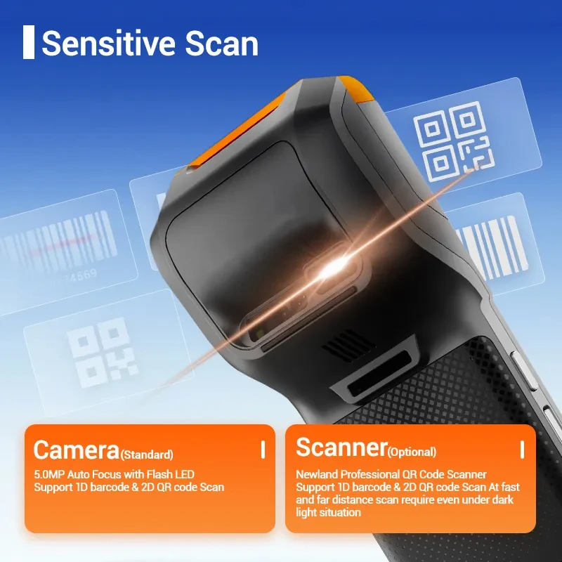 3G+32G Android Handheld Pos movil All in One Pos Terminal 5.5inch Point of Sale Payment Pos Systems with thermal printer