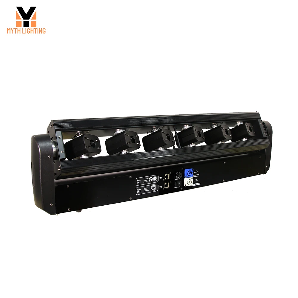 Low price  6x500mw red animation 6 heads beam laser light show system for DJ Lazer night club Party events