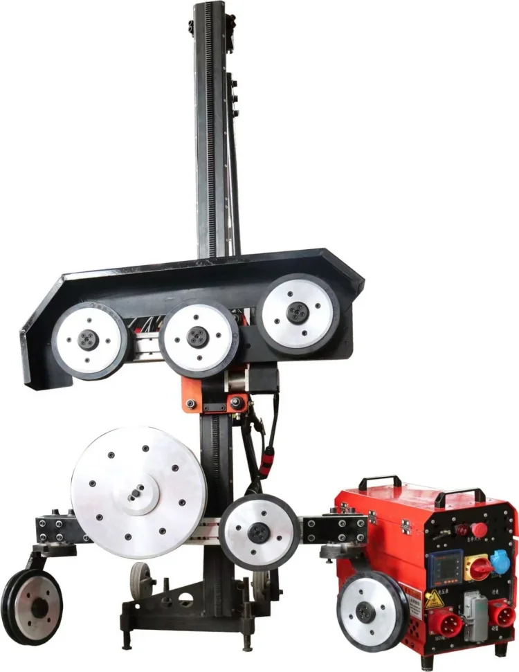 High-Frequency Concrete Wire Saw Machine electric 20KW wire saw cutting machine