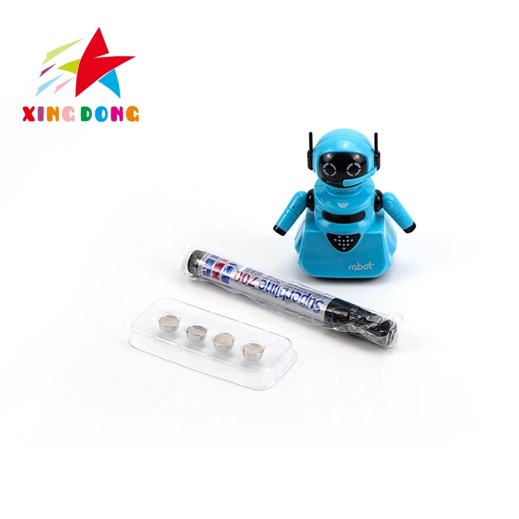 Hot selling Inductive Electric Robot Car Line Follower Magic Pen Toy Follow Any Line  Educational Toy