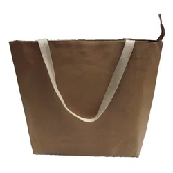 Wholesale Tyvek Dupont Eco Friendly Tote Bag Washable Kraft Paper Shopping Bag