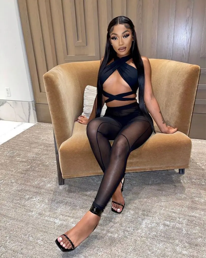 2022 Plus Size Women Ladies Long Sleeves Winter Two Piece Outfits Joggers Sweatshirts Pants Set Mesh 2 Piece Sets Fall Clothes