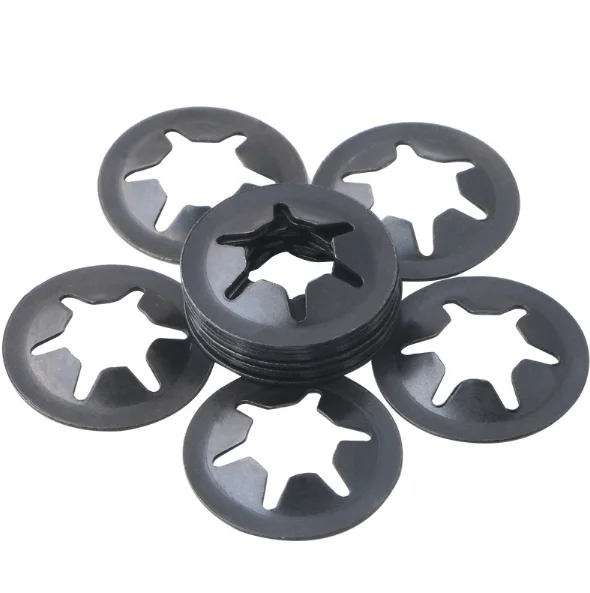 65 manganese steel washer card ring bearing clip retaining ring flower shaped washer flat clip M2M3M4M5M6M8M 10M12