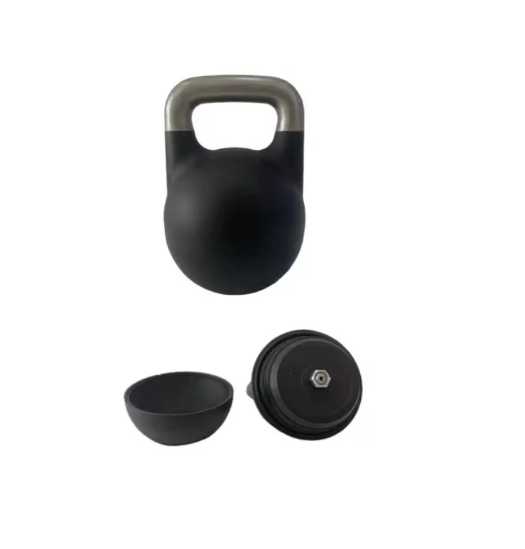 Hot Sale Factory Direct Custom Logo Gym Strength Training Adjustable Weight Plates 12-32KG Adjustable Kettlebell Set