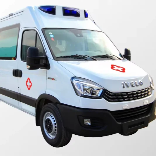 2024 IVECO Daily Ambulance Vehicle Diesel Engine Medical Rescue Ambulance with Ambulance Stretcher for Sale
