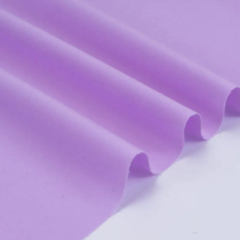 Shaoxing yuyuan imp woven 100 polyester 150d outdoor sports microfiber cloth poly plain material  mechanical stretch fabric