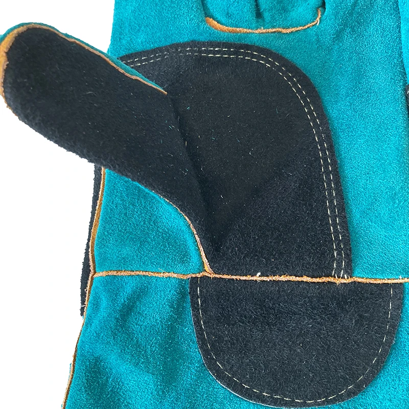 23.6inch 60cm Heavy Duty Long Mining Anti Bite Welding Safety Leather Garden Working Gloves Pet Gloves Protective