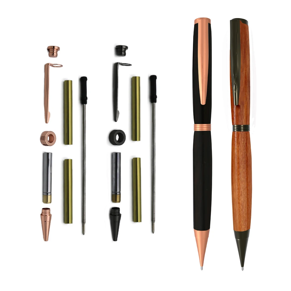 Woodworking Machinery Parts 7mm Slimline Wood Pen Turning Kits China DIY Lathe Project Pen Kit Woodturning