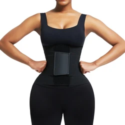 Waistdear Latest Design Red Leopard Print Neoprene Waist Trainer Women Waist Tummy Trimmer Slimming Belt