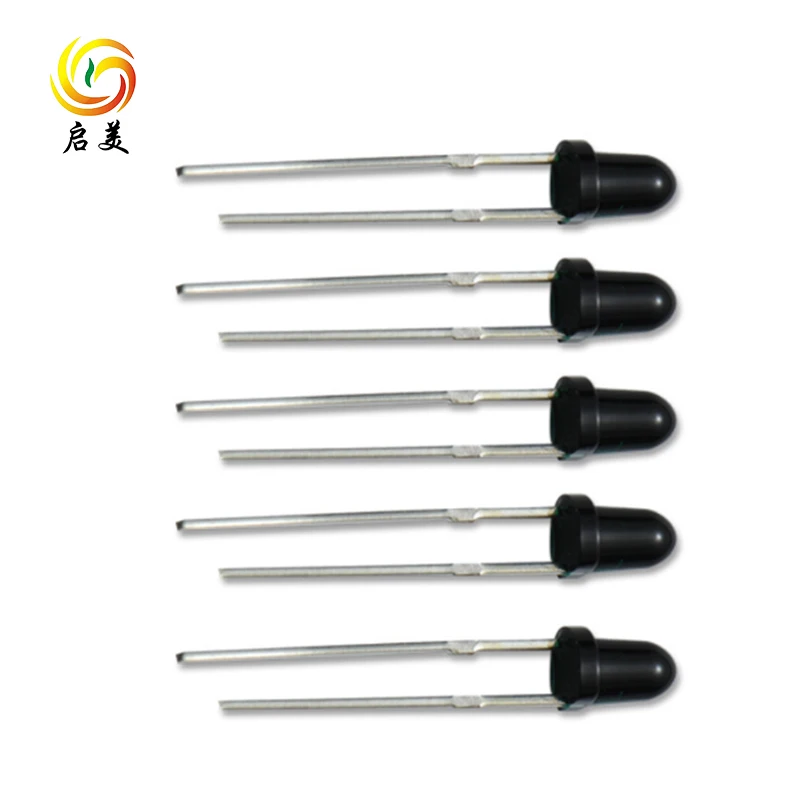 3mm infrared emitting tube LED photosensitive diode for medical equipment infrared laser uv flashlights