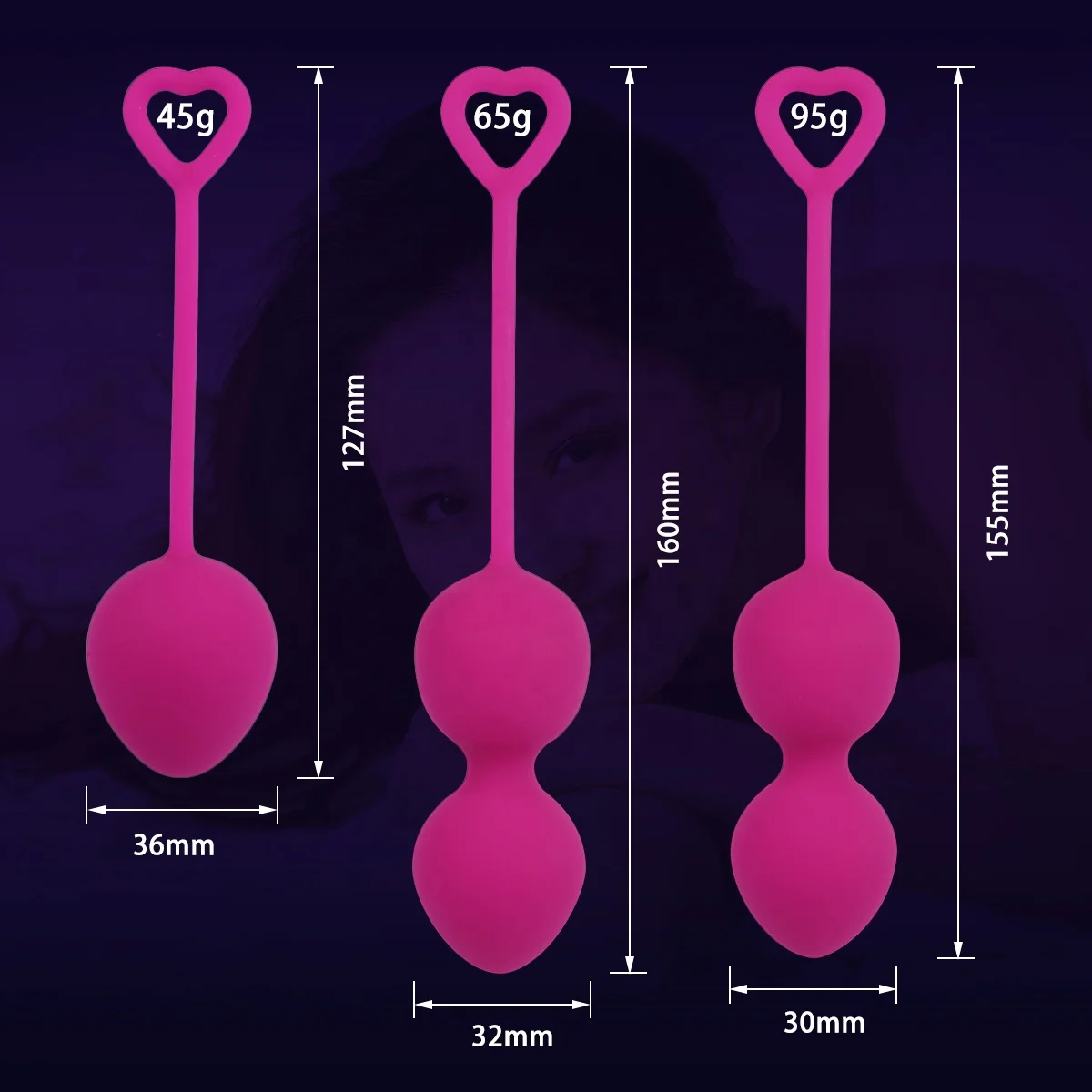 vagina sex toy kegel balls bladder control devices manual rechangeable silicone pelvic toyes machine for sex