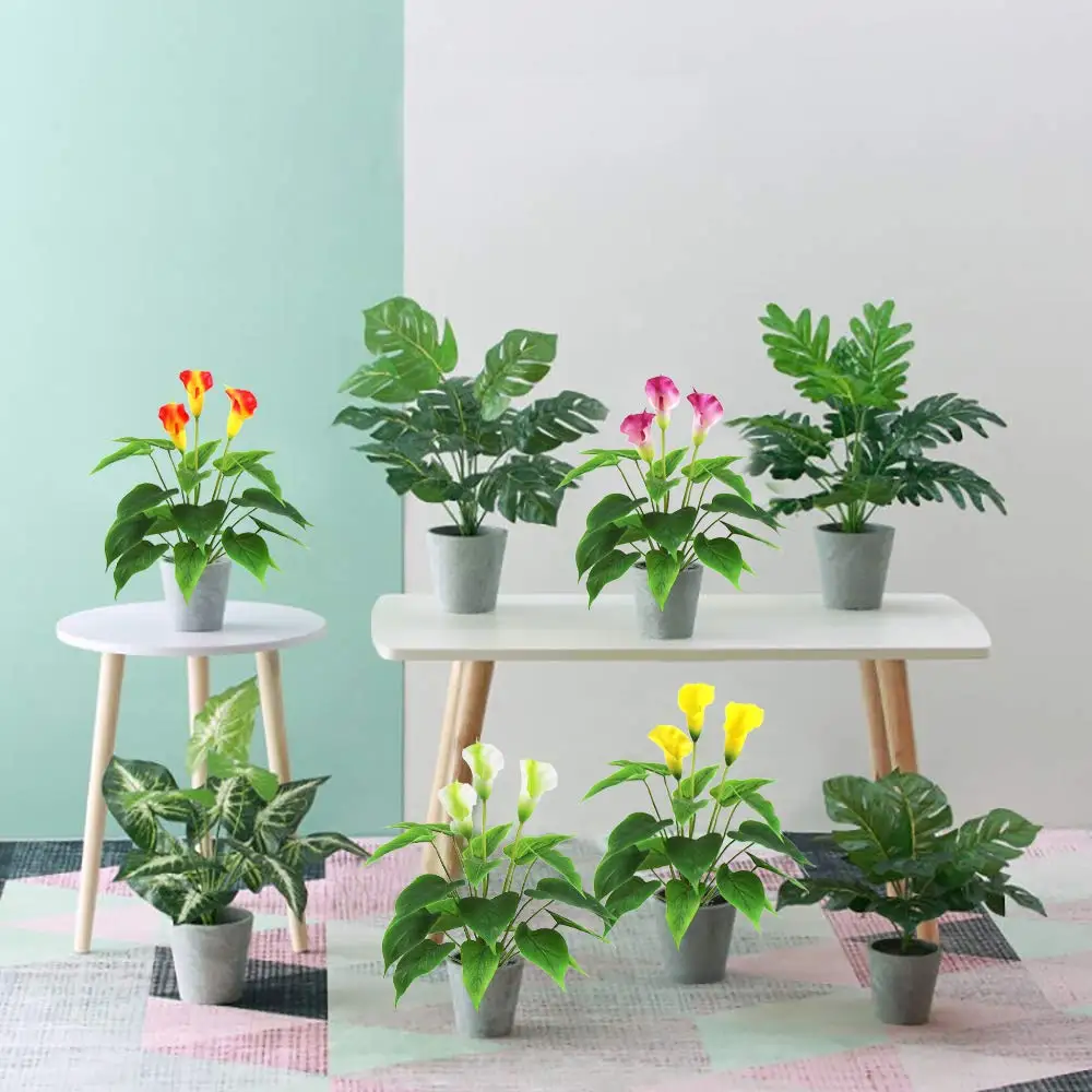 Artificial Lily Flower Haku Hawaii Bulk Mini Sikl Lily Bnunch Of  Artificial Flower Artificial Flowers For Wedding