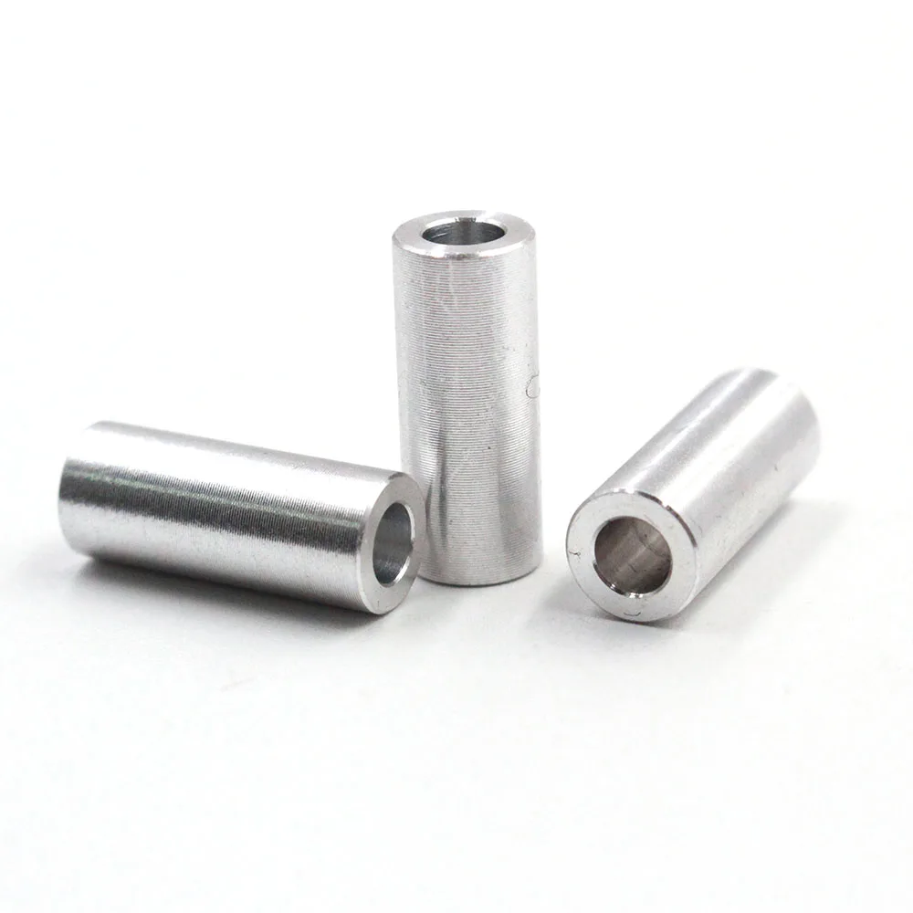 stainless steel spacer m4 x 8mm custom Stainless Steel Sus aluminum sleve round spacer metric Round Unthreaded Spacer