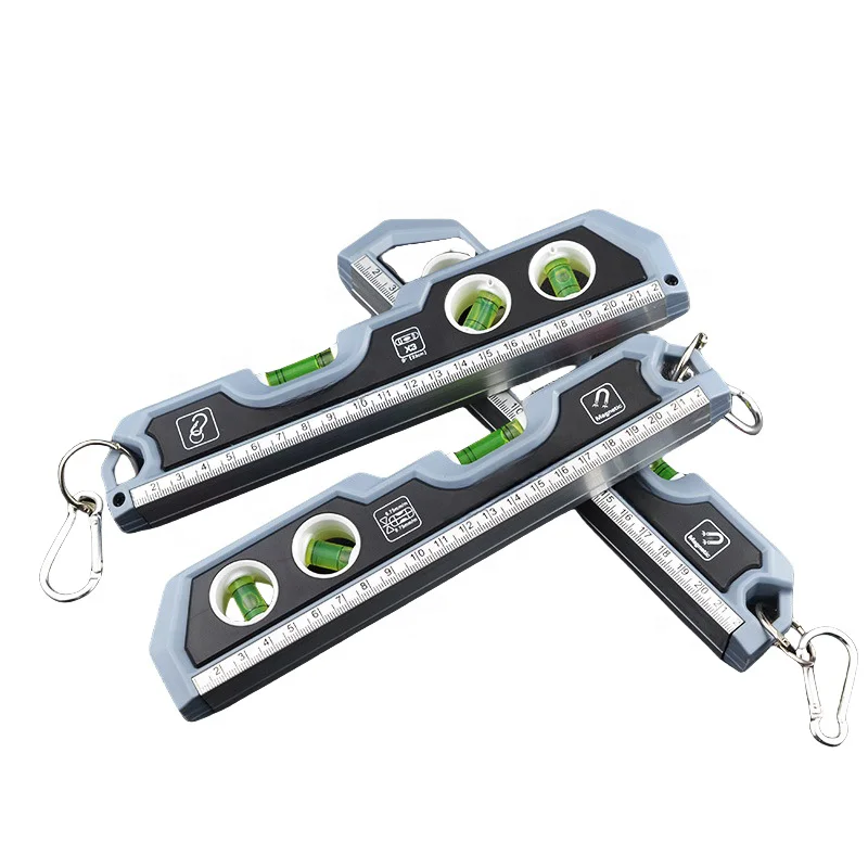 High Precision Strong Magnetic Small Multi-functional Household Industrial Measuring Ruler Balance Ruler Level